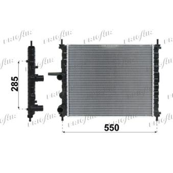 Radiateur, refroidissement du moteur FRIGAIR OEM 71735371