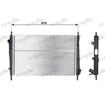 Radiateur, refroidissement du moteur FRIGAIR 0105.3074