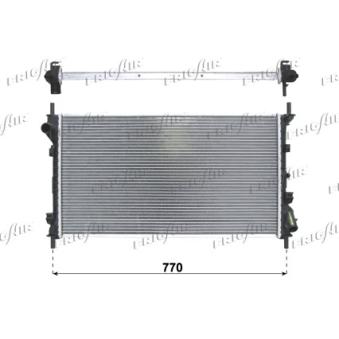 Radiateur, refroidissement du moteur FRIGAIR OEM 1365996