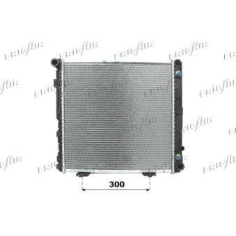 Radiateur, refroidissement du moteur FRIGAIR 0106.2039