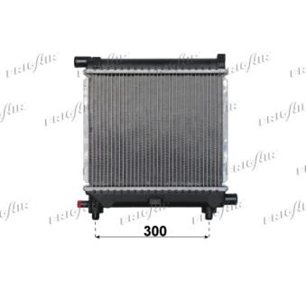 Radiateur, refroidissement du moteur FRIGAIR OEM 21221 Radiateur, refroidissement du moteur FRIGAIR OEM 21221