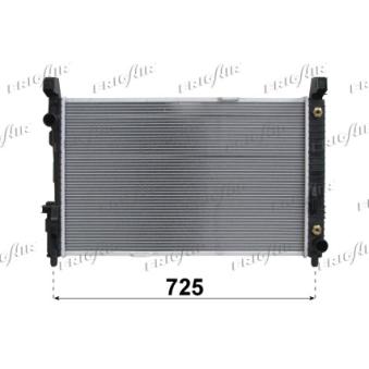 Radiateur, refroidissement du moteur FRIGAIR OEM 1695000403