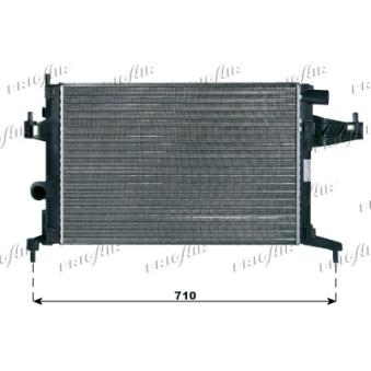 Radiateur, refroidissement du moteur FRIGAIR OEM 24445162