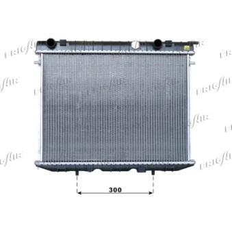 Radiateur, refroidissement du moteur FRIGAIR OEM 1300136 Radiateur, refroidissement du moteur FRIGAIR OEM 1300136