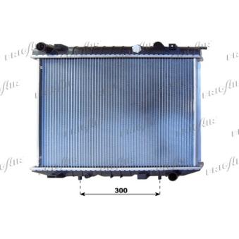 Radiateur, refroidissement du moteur FRIGAIR OEM 6302020