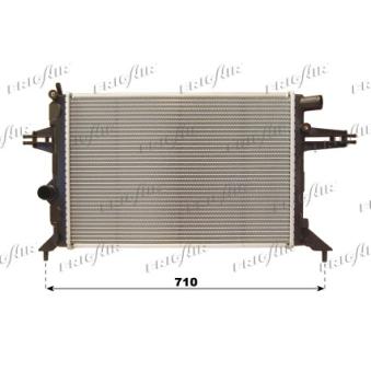Radiateur, refroidissement du moteur FRIGAIR OEM 9057025