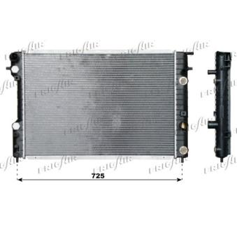 Radiateur, refroidissement du moteur FRIGAIR OEM 1300217