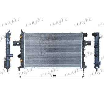 Radiateur, refroidissement du moteur FRIGAIR OEM 9119482