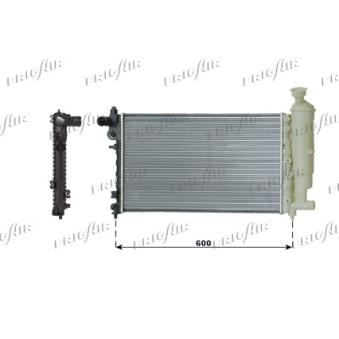 Radiateur, refroidissement du moteur FRIGAIR OEM 133087