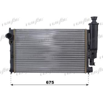 Radiateur, refroidissement du moteur FRIGAIR OEM 1301F0