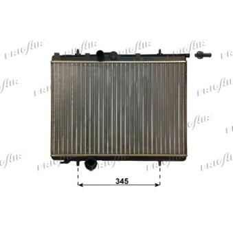 Radiateur, refroidissement du moteur FRIGAIR OEM 133325
