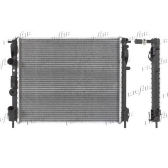 Radiateur, refroidissement du moteur FRIGAIR 0109.3072 pour PEUGEOT 607 1.5 DCI 110 - 110cv