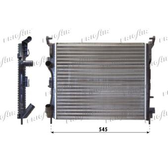 Radiateur, refroidissement du moteur FRIGAIR OEM 8200245596