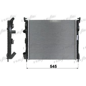 Radiateur, refroidissement du moteur FRIGAIR OEM 7711368012