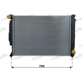 Radiateur, refroidissement du moteur FRIGAIR OEM 4B0121251L