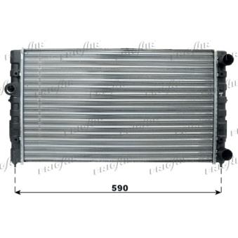 Radiateur, refroidissement du moteur FRIGAIR OEM 1H0121253R
