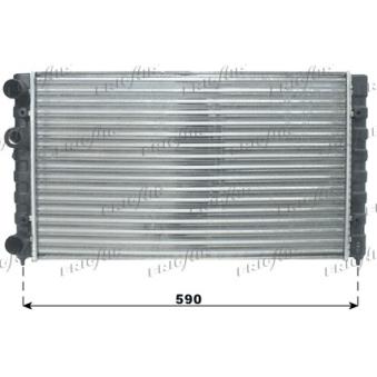 Radiateur, refroidissement du moteur FRIGAIR OEM 1L0121253R