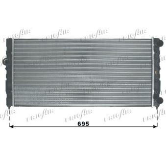 Radiateur, refroidissement du moteur FRIGAIR OEM 1H0121253BCBLE