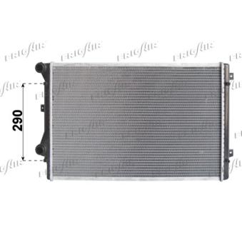 Radiateur, refroidissement du moteur FRIGAIR OEM 1K0121253L