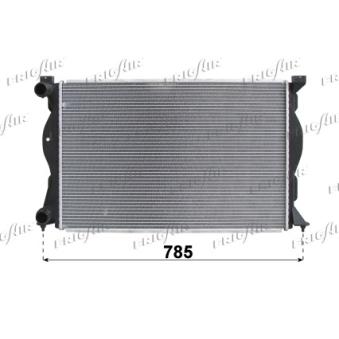 Radiateur, refroidissement du moteur FRIGAIR 0110.3139
