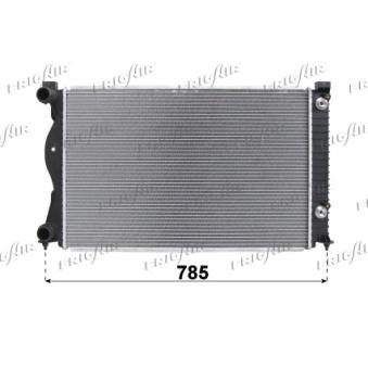 Radiateur, refroidissement du moteur FRIGAIR 0110.3141