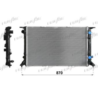 Radiateur, refroidissement du moteur FRIGAIR OEM 8R0121251C