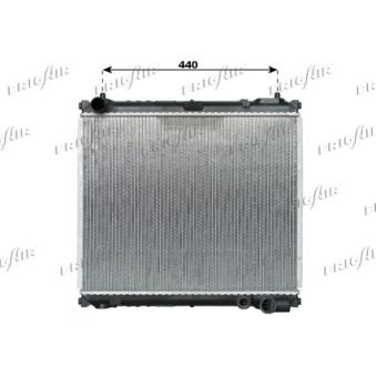 Radiateur, refroidissement du moteur FRIGAIR 0114.2007 pour SUZUKI VITARA 1.9 TD - 75cv