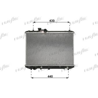 Radiateur, refroidissement du moteur FRIGAIR OEM 1770062J10
