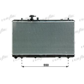 Radiateur, refroidissement du moteur FRIGAIR OEM 71742136
