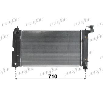 Radiateur, refroidissement du moteur FRIGAIR 0115.3116