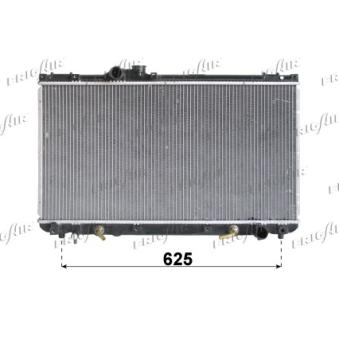 Radiateur, refroidissement du moteur FRIGAIR 0115.3123
