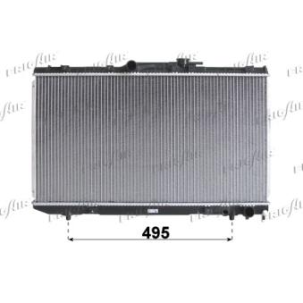 Radiateur, refroidissement du moteur FRIGAIR 0115.3145