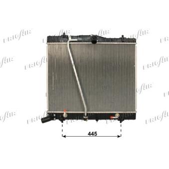 Radiateur, refroidissement du moteur FRIGAIR [0115.3151]