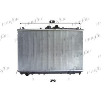 Radiateur, refroidissement du moteur FRIGAIR [0116.3027]