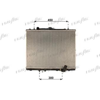 Radiateur, refroidissement du moteur FRIGAIR OEM MR571147
