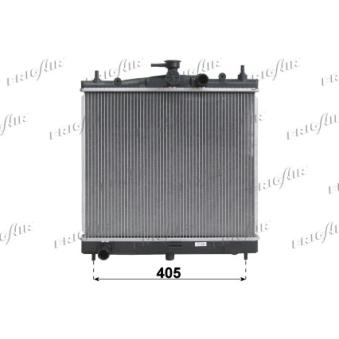 Radiateur, refroidissement du moteur FRIGAIR OEM 8200365427 Radiateur, refroidissement du moteur FRIGAIR OEM 8200365427