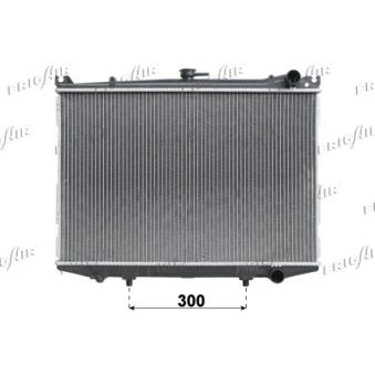 Radiateur, refroidissement du moteur FRIGAIR 0121.3047