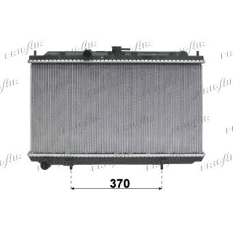 Radiateur, refroidissement du moteur FRIGAIR 0121.3058