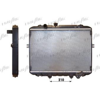 Radiateur, refroidissement du moteur FRIGAIR [0128.3106]