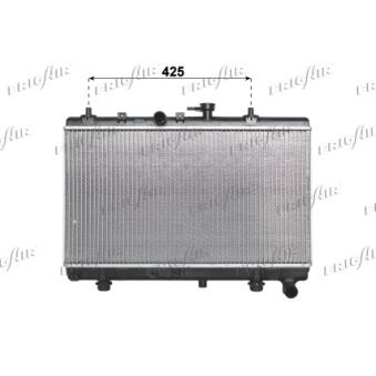 Radiateur, refroidissement du moteur FRIGAIR 0133.3021