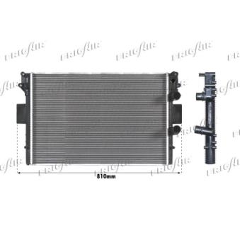 Radiateur, refroidissement du moteur FRIGAIR [0204.2018]
