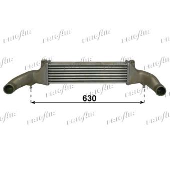 Intercooler, échangeur FRIGAIR 0706.3018