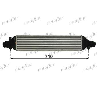 Intercooler, échangeur FRIGAIR 0707.3015