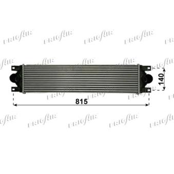 Intercooler, échangeur FRIGAIR OEM 4500847 Intercooler, échangeur FRIGAIR OEM 4500847