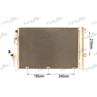 Condenseur, climatisation FRIGAIR 0807.2020