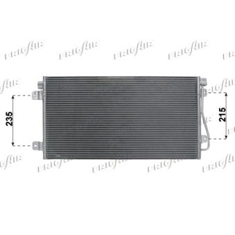 Condenseur, climatisation FRIGAIR OEM 4403238