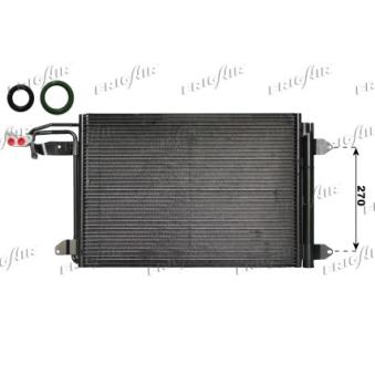 Condenseur, climatisation FRIGAIR 0810.3028 pour RENAULT RAFALE 2.0 TDI - 110cv