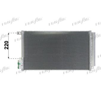 Condenseur, climatisation FRIGAIR 0813.2016