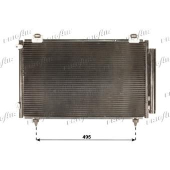 Condenseur, climatisation FRIGAIR OEM 8845013030