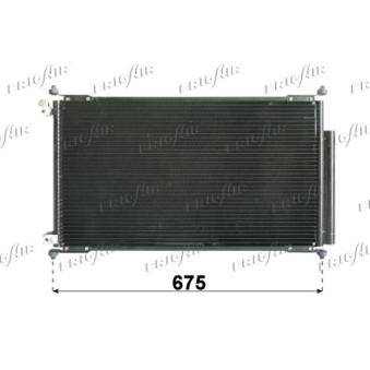 Condenseur, climatisation FRIGAIR OEM 80110SEA003